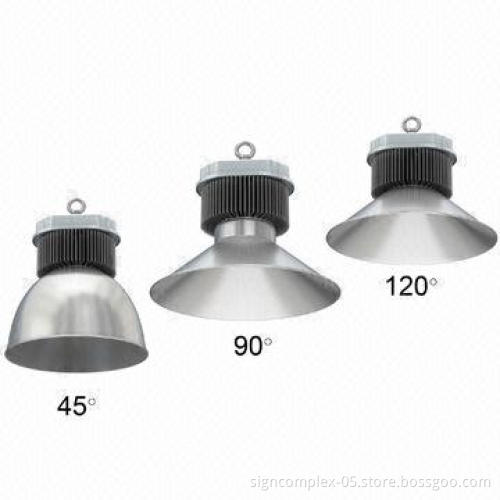 LED High Bay Light, Cree XML LED Type/Meanwell Power Supply, IP65 Waterproof and Dust-proof Levels